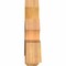 Ekena Millwork Davenport Rough Sawn Timber Gable Bracket, Western Red Cedar, 48"W x 26"H x 6"D x 6"F, 13/12 Pitch GBW048X26X0606DAV00RWR - alternate 4